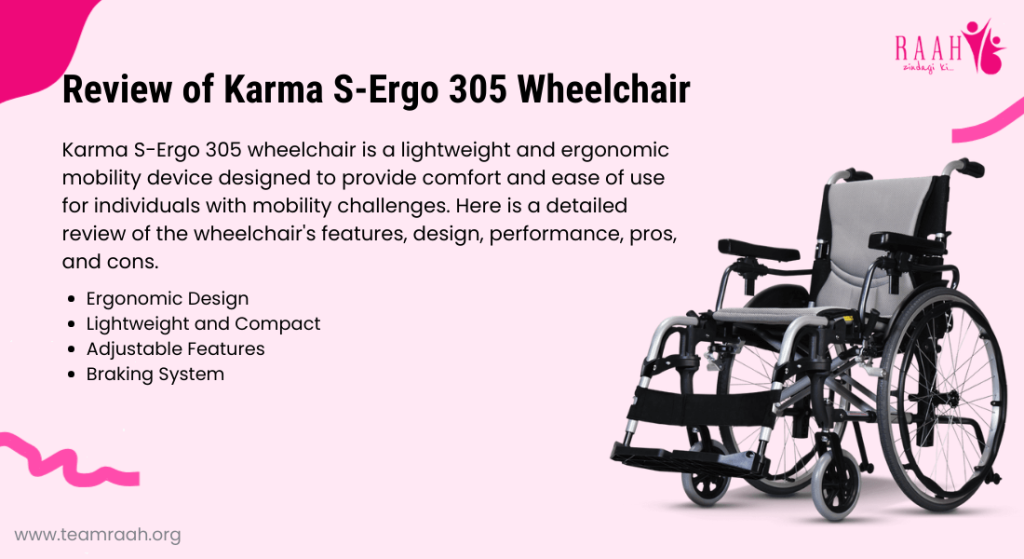 Review - Karma S-Ergo 305 Wheelchair